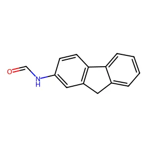 2-Formylaminofluorene structure