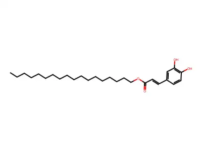 Octadecyl caffeate structure