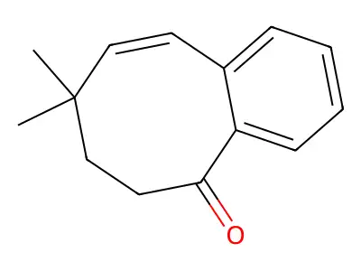 7,7-Dimethyl-8,9-dihydrobenzo[8]annulen-10-one structure