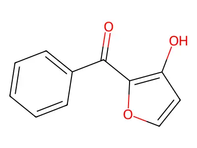 Methanone, (3-hydroxy-2-furanyl)phenyl- structure
