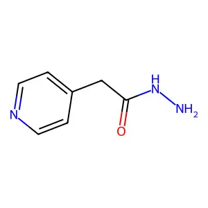 2-(Pyridin-4-yl)acetohydrazide structure