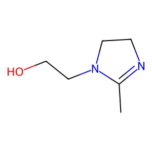 2-(2-Methyl-2-imidazolin-1-yl)ethanol structure