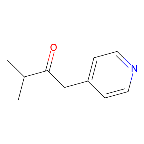 3-Methyl-1-(pyridin-4-yl)butan-2-one structure
