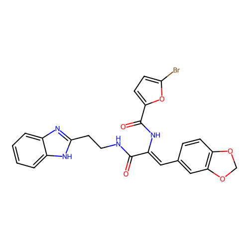 C24H19BrN4O5 structure