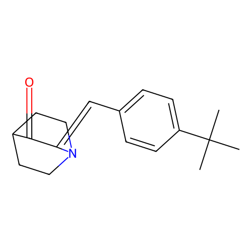 2-[(4-Tert-butylphenyl)methylidene]-1-azabicyclo[2.2.2]octan-3-one structure