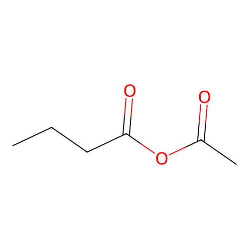 Acetyl butyrate structure