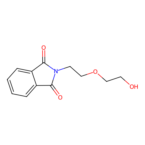 2-(2-(2-Hydroxyethoxy)ethyl)-1H-isoindole-1,3(2H)-dione structure