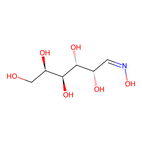 D-Galactose oxime, (1Z)- structure
