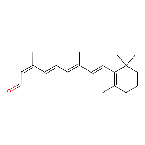 13-cis-Retinal structure