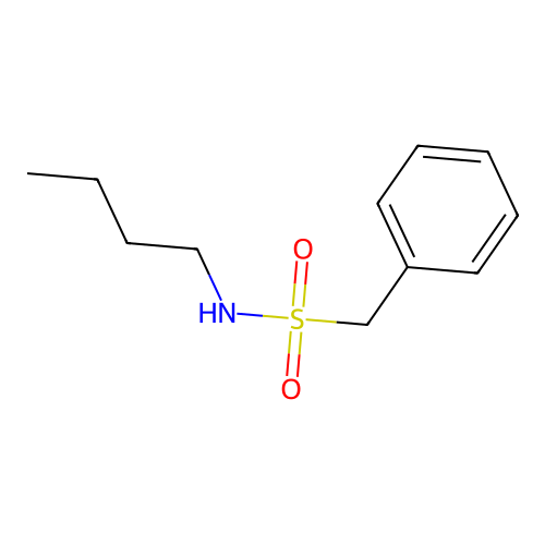 N-butyl-1-phenylmethanesulfonamide structure