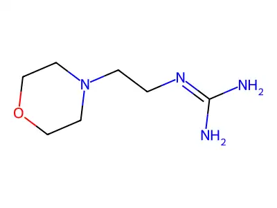 1-(2-Morpholinoethyl)guanidine structure