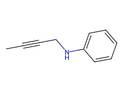 But-2-ynyl-phenyl-amine structure