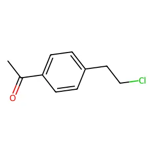 4'-(beta-Chloroethyl)acetophenone structure