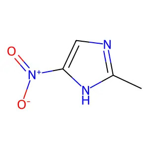 2-甲基-5-硝基咪唑 structure