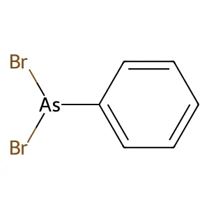 As-Phenylarsonous dibromide structure