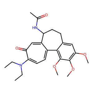 Colchicine, 10-demethoxy-10-(diethylamino)- structure
