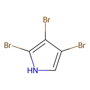 2,3,4-Tribromo-1H-pyrrole structure