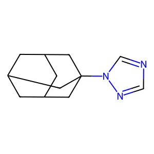 1H-1,2,4-Triazole, 1-tricyclo(3.3.1.13,7)dec-1-yl- structure