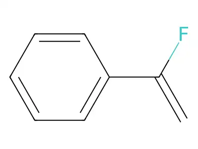 (1-Fluoroethenyl)benzene structure