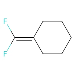 Cyclohexane, difluoromethylene structure