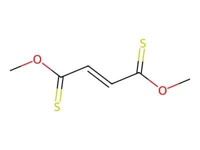 1-O,4-O-dimethyl (E)-but-2-enebis(thioate) structure