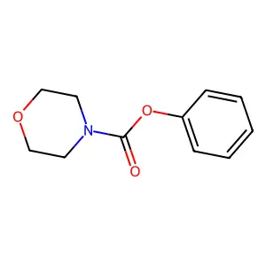 Phenyl morpholine-4-carboxylate structure