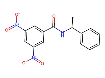 3,5-Dinitro-N-(1-phenylethyl)benzamide structure
