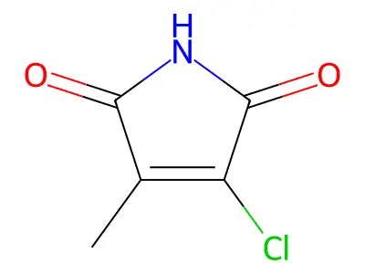 3-Chloro-4-methyl-1H-pyrrole-2,5-dione structure