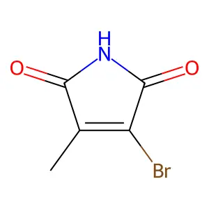 3-Bromo-4-methylpyrrole-2,5-dione structure