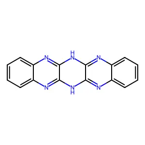 Pyrazino(2,3-b:5,6-b')diquinoxaline, 5,12-dihydro- structure