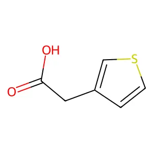 噻吩-3-乙酸 structure