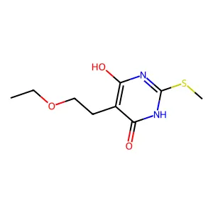 4-[(4-Chlorophenoxy)methyl]-1,3-dithiolane-2-thione structure