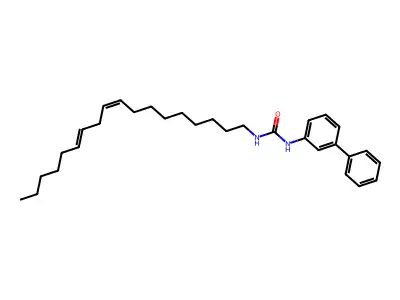 1-Octadeca-9,12-dienyl-3-(3-phenylphenyl)urea structure