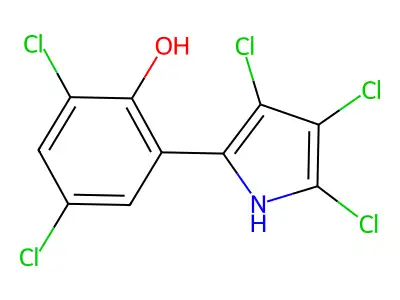 Pentachloropseudilin structure