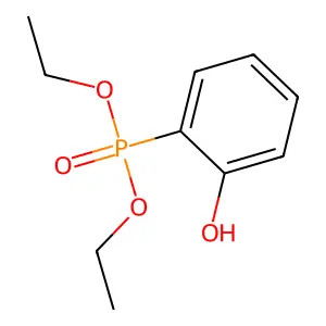 Diethyl (2-hydroxyphenyl)phosphonate structure