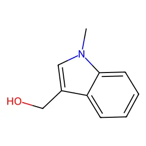 3-Hydroxymethyl-1-methylindole structure
