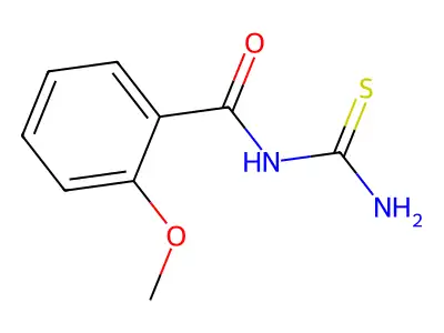 N-Carbamothioyl-2-methoxy-benzamide structure