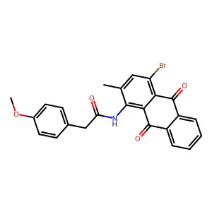 C24H18BrNO4 structure