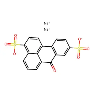 7-Oxo-7H-benz(de)anthracene-3,9-disulfonic acid sodium salt structure