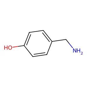4-羟基苄胺 structure