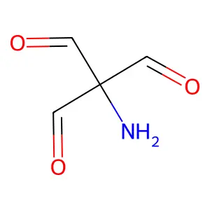 Aminomethanetricarbaldehyde structure