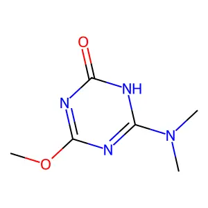 4-(Dimethylamino)-6-methoxy-1,3,5-triazin-2-ol structure