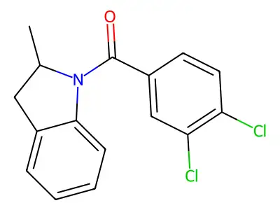 1-(3,4-Dichlorobenzoyl)-2-methylindoline structure