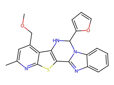 C22H18N4O2S structure