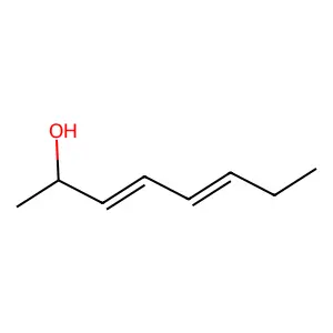 Octa-3,5-dien-2-ol structure