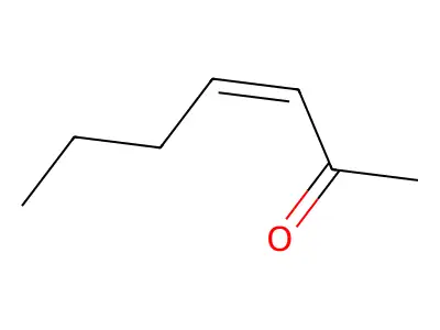 3-Hepten-2-one, (Z)- structure