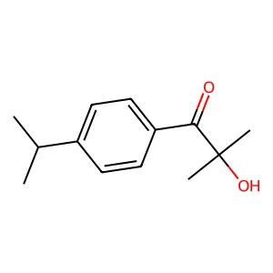 1-Propanone, 2-hydroxy-2-methyl-1-(4-(1-methylethyl)phenyl)- structure