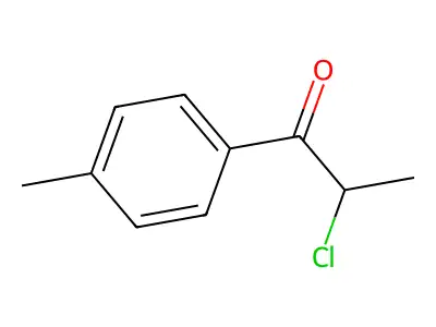 (2R)-2-chloro-1-(4-methylphenyl)propan-1-one structure