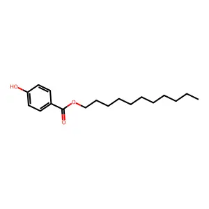 Undecyl 4-hydroxybenzoate structure
