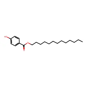 Tridecyl 4-hydroxybenzoate structure